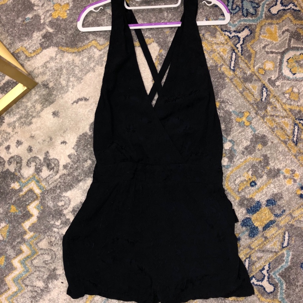 Free people black romper